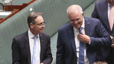 Responsible for the vaccine rollout: federal Health Minister Greg Hunt and Prime Minister Scott Morrison.