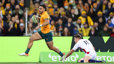 The second half produced some promising attack, but the Wallabies did not take their opportunities.