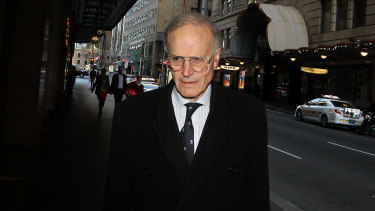 Former High Court justice Dyson Heydon.