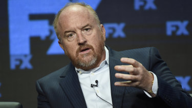 Louis C.K., pictured here in 2017, is back on stage after a tumultuous few years.  