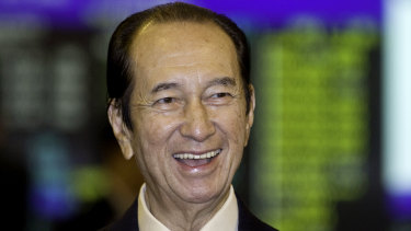 Stanley Ho in 2008.