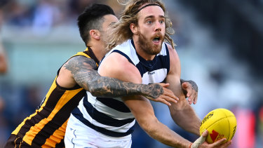 Cam Guthrie is on the verge of his 200th AFL game.