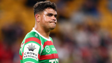 Latrell Mitchell is suspended for the entire finals series.