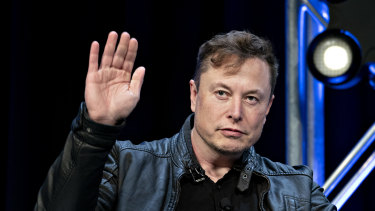 Elon Musk, founder of SpaceX and chief executive officer of Tesla.