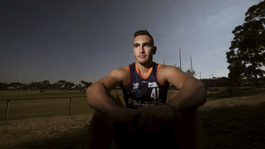 At just 18 years of age, John Roumeliotis has damaged his ACL three times.