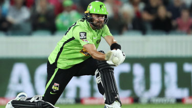Sydney Thunder’s Alex Ross was impressive in his team’s win over the Brisbane Heat in the BBL.