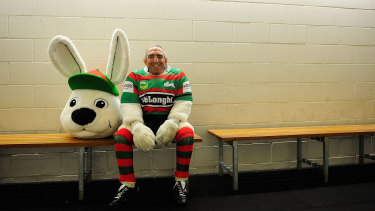 Charlie Gallico has been Reggie the Rabbit for two decades.