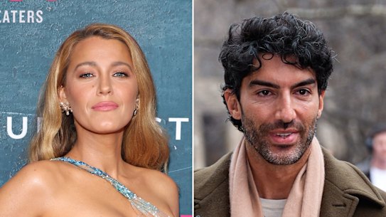 Blake Lively (left) and Justin Baldoni.