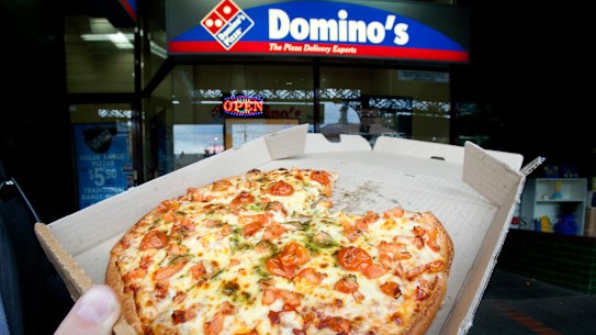 Domino’s pizzas.
