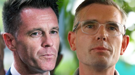 Chris Minns and Dominic Perrottet 