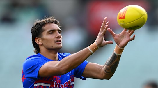 Jamarra Ugle-Hagan has missed much of the Bulldogs’ pre-season.