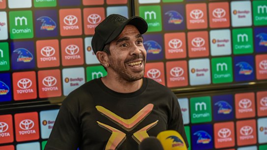Adelaide's Eddie Betts will captain the Deadly team at AFLX.