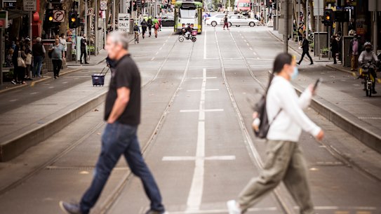 CBD office attendance was up last month.