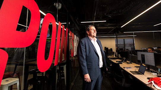 PointsBet group chief executive Sam Swanell has bet aggressively on US expansion.