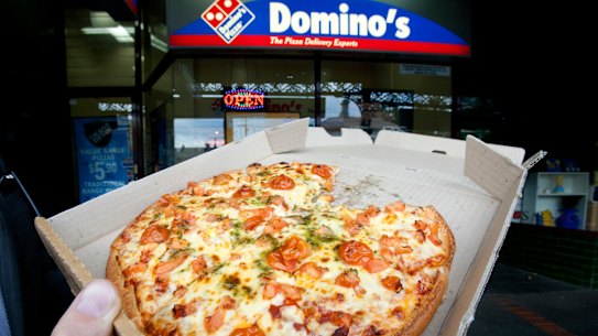 Domino’s pizzas.