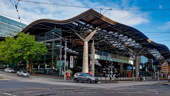 A V/Line booking office at Southern Cross has been shut for the past month due to a “foul odour”. 