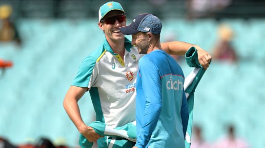 Captains Pat Cummins and Joe Root have ensured good Ashes humour.