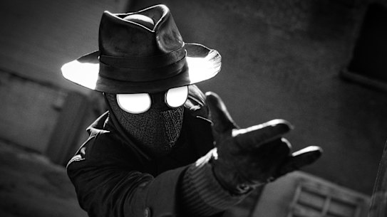 Nicolas Cage as The Spider in Spider-Noir.