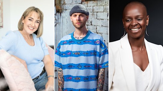 KEMI NEKVAPIL, Campbell Walker aka Struthless, and Cass Dunn. 