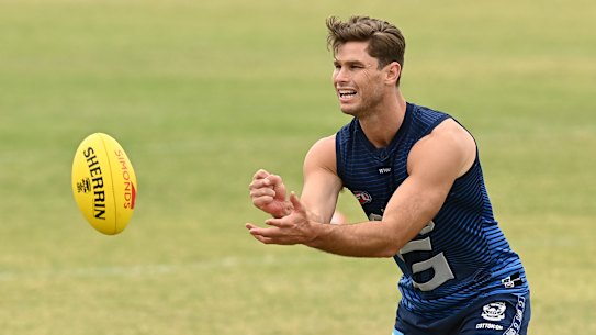 Geelong's Tom Hawkins. 