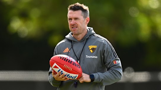 Hawthorn assistant coach Craig McRae.