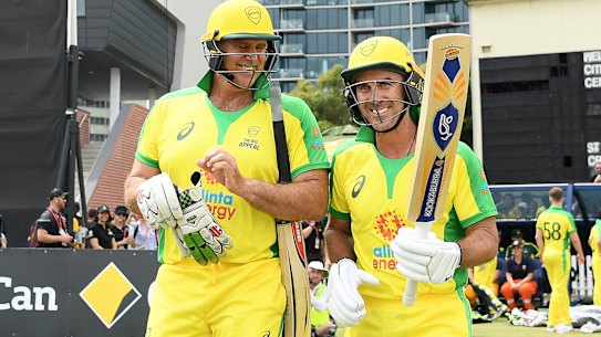 Matthew Hayden (left) leapt to the defence of his former opening partner Justin Langer (right) this week.