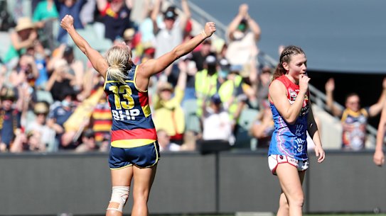 Erin Phillips will be a big loss for the Crows if she does decide to move to Port Adelaide.