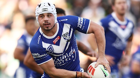 Bulldogs captain Reed Mahoney.