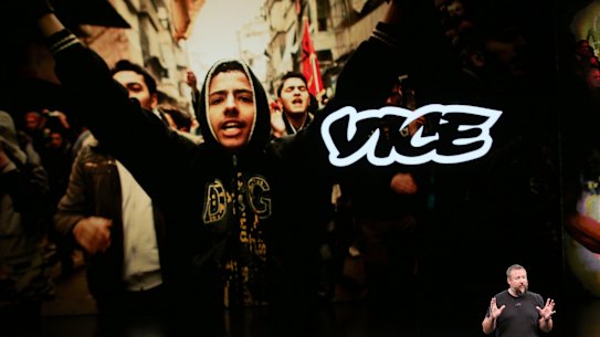 Vice was once valued at nearly $US6 billion.