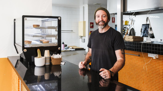 “I could see that little glint in Kate’s eyes,” says Michael about the chance to establish a dedicated pie baking facility.