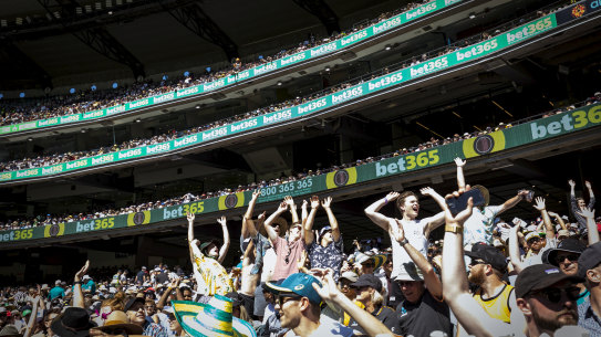 The crowd will be far from capacity at this year's Test.