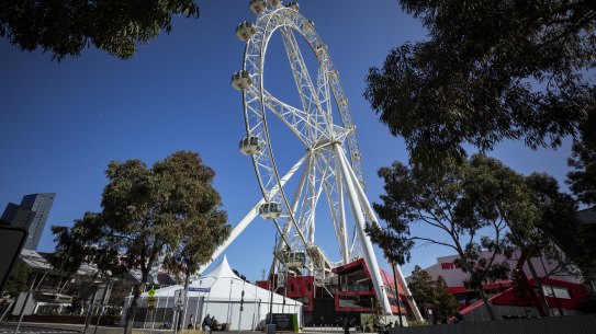 The Melbourne Star observation wheel.