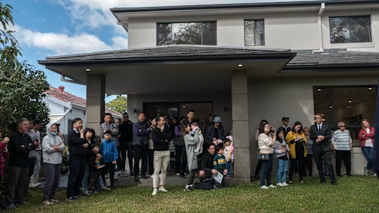 The auction market is picking up.