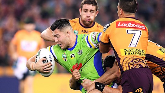 Raiders young gun Nick Cotric moves to centre to face Storm