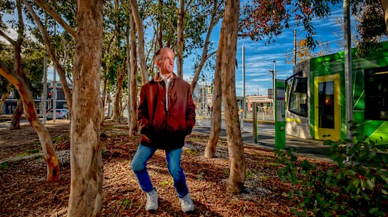 Alex Phillips in Brunswick. 