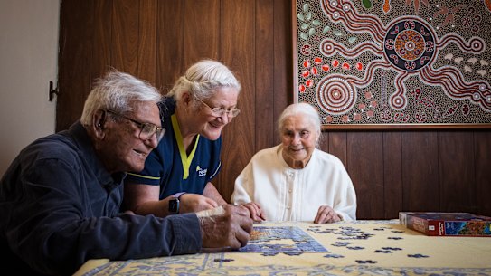 Maria McCreadie is ahome carer for Dorothy (89) and Joseph (94) Van Gramberg.