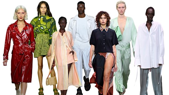 Composite index image for trends wrap for Fashion Week