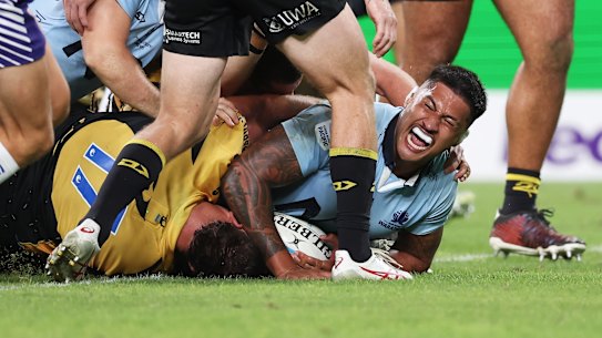 Felix Kalapu got his name on the scoresheet in the win over the Force last week.