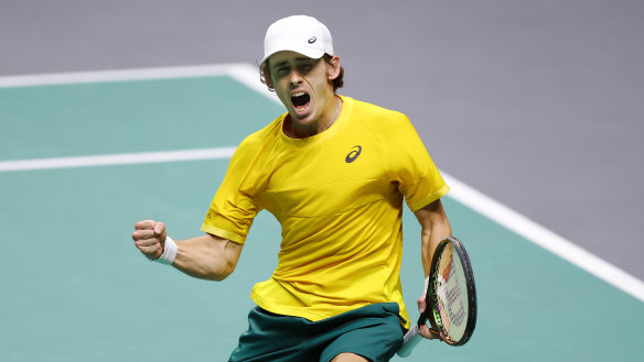 Alex de Minaur will compete at his first Olympics after overcoming a hip injury.