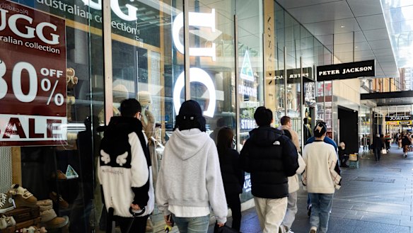 Australian household spending has been held back by inflation, interest rates and taxes, but new figures suggest that may soon turn around.