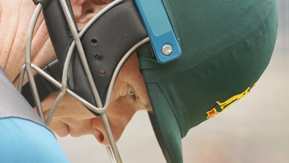 Steve Smith has had his head down working hard on confronting the short ball.