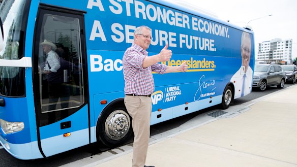 The ScoMo bus rolls on, with or without him. 
