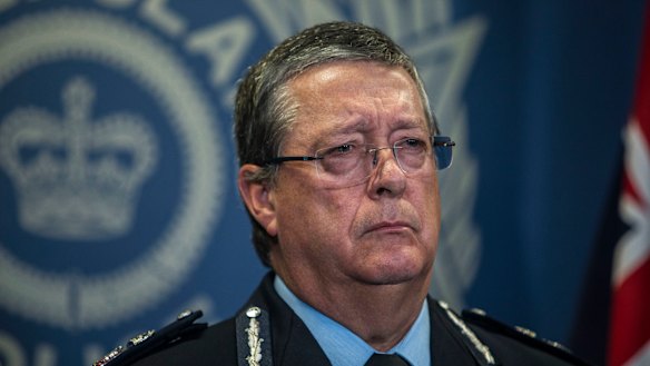 Queensland Police Service commissioner Ian Stewart.