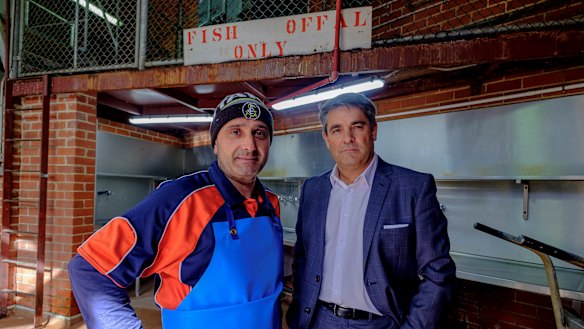 Fishmonger Costa Lambropoulos believes there needs to be more than 1000 car parks at the Queen Victoria Market.