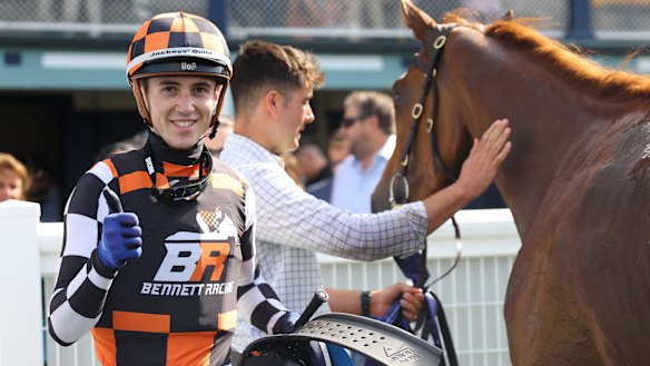 Dylan Browne McMonagle after winning on Snitzanova.