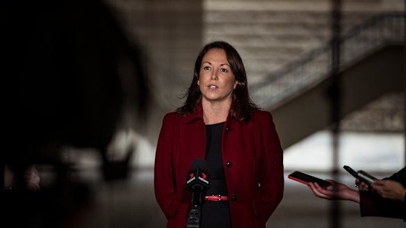 Victorian Attorney-General Jaclyn Symes.