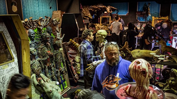 Props from the shuttered Dracula's restaurant in Carlton were sold at auction in February 2018.