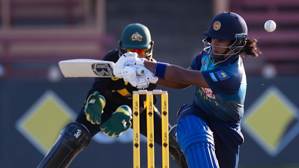 In the runs: Sri Lanka's Chamari Atapattu.