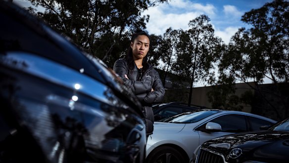 Student Mi-An Dang chose driving over poor public transport to La Trobe University.