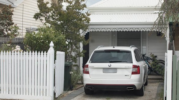 Belle Gibson's Northcote home.